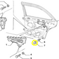 Lancia Lybra Rear Door Pin Plug New Original 46422880