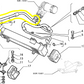 Lancia K JTD and TD Oil Cooler Complete Pipe New Original 46469981