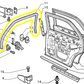 Lancia K Rear Right Window Rubber Weather Strip New Original 46465334