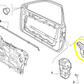 Lancia Ypsilon Front Right Door Lock Bracket New Original 71733002