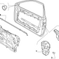 Lancia Delta e Ypsilon Scontrino Portiera Anteriore e Posteriore Nuovo Originale 51754609 51706439