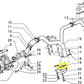 Lancia Thema TD Fiat Croma Water Pump Pipe Seals Gasket New Original 98421290 7302780