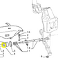 Autobianchi Y10 Front Suspension Strut Ring New Original 7668397 4290680