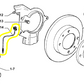 Lancia Dedra 1800 ABS Front Brake Electric Cable New Original 7720760 60808147