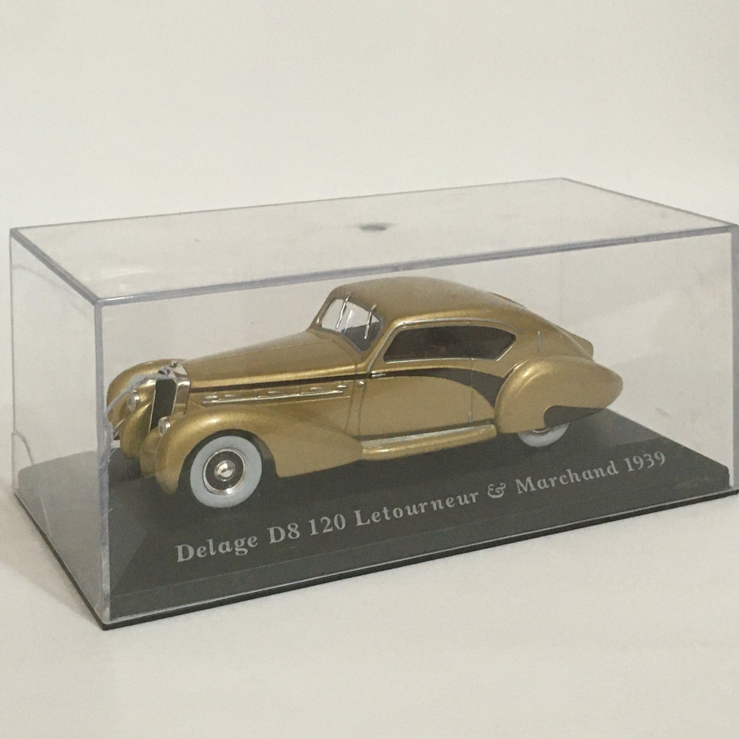 Altaya, Modellino in Metallo Pressofuso Scala 1:43 Delage D8 120 Letourneur & Marchand 1939 - Raggi's Collectibles' Automotive Art