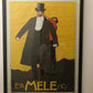 Confezioni E. e A. Mele e Ci, Manifesto Pubblicitario Anno 1914 Disegnato da Leopoldo Metlicovitz
