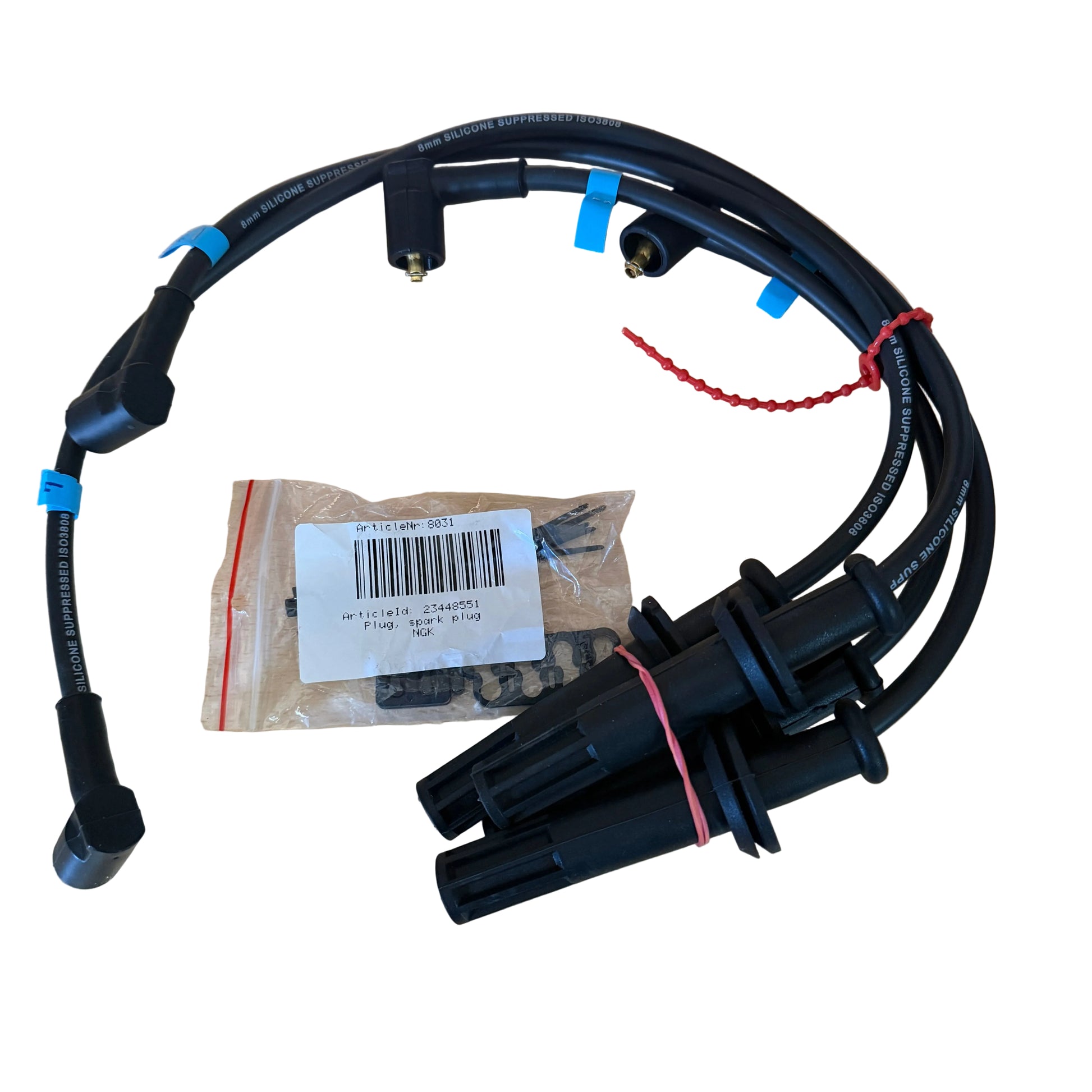 Lancia Thema 16V e K Set Cavi Candele Artigianali Nuovo Compatibile 7703382 - Raggi's Automobilia e Ricambi Auto