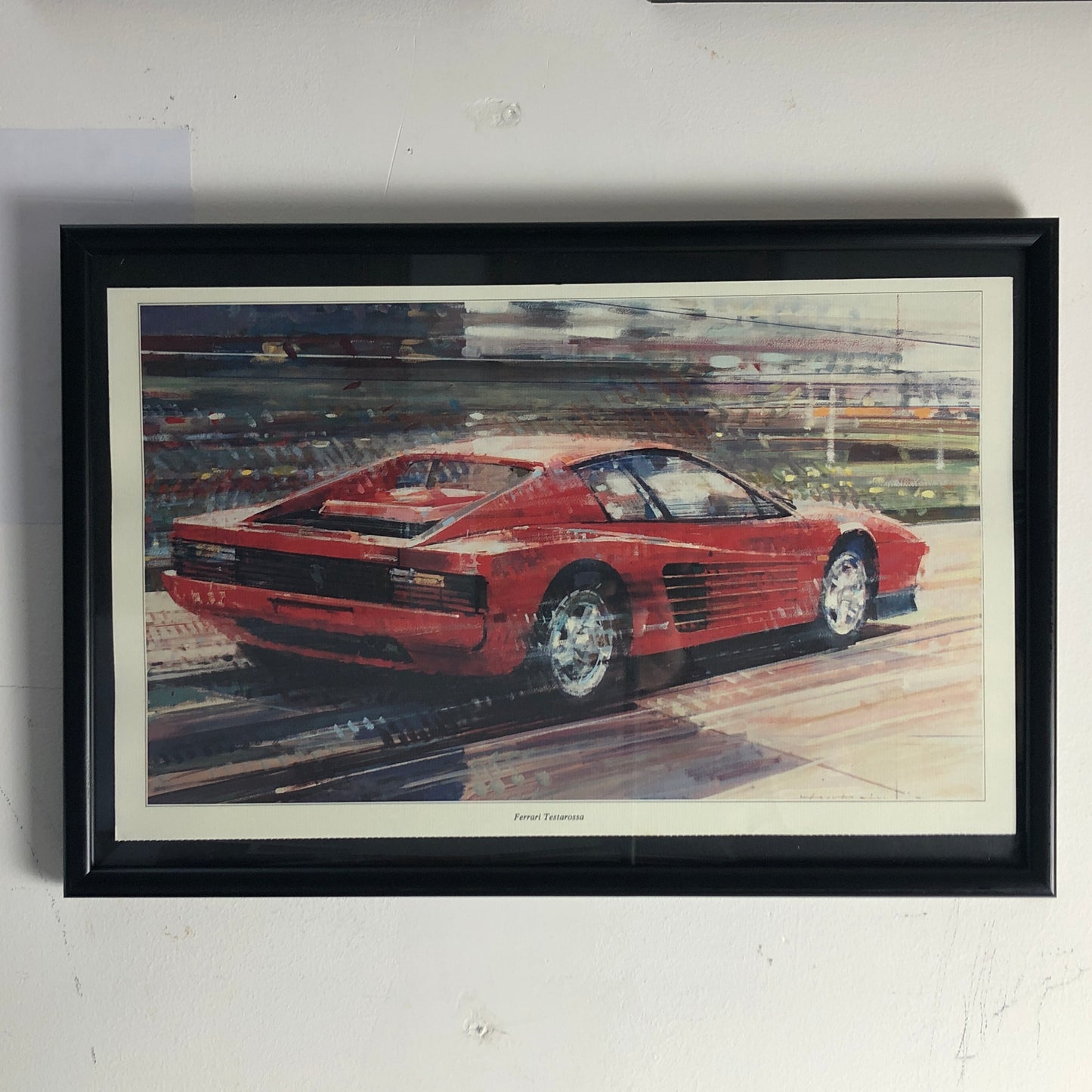 Ferrari, Stampe dei Dipinti di Dexter Brown realizzati per Ferrari, anno 1991 - Raggi's Collectibles' Automotive Art