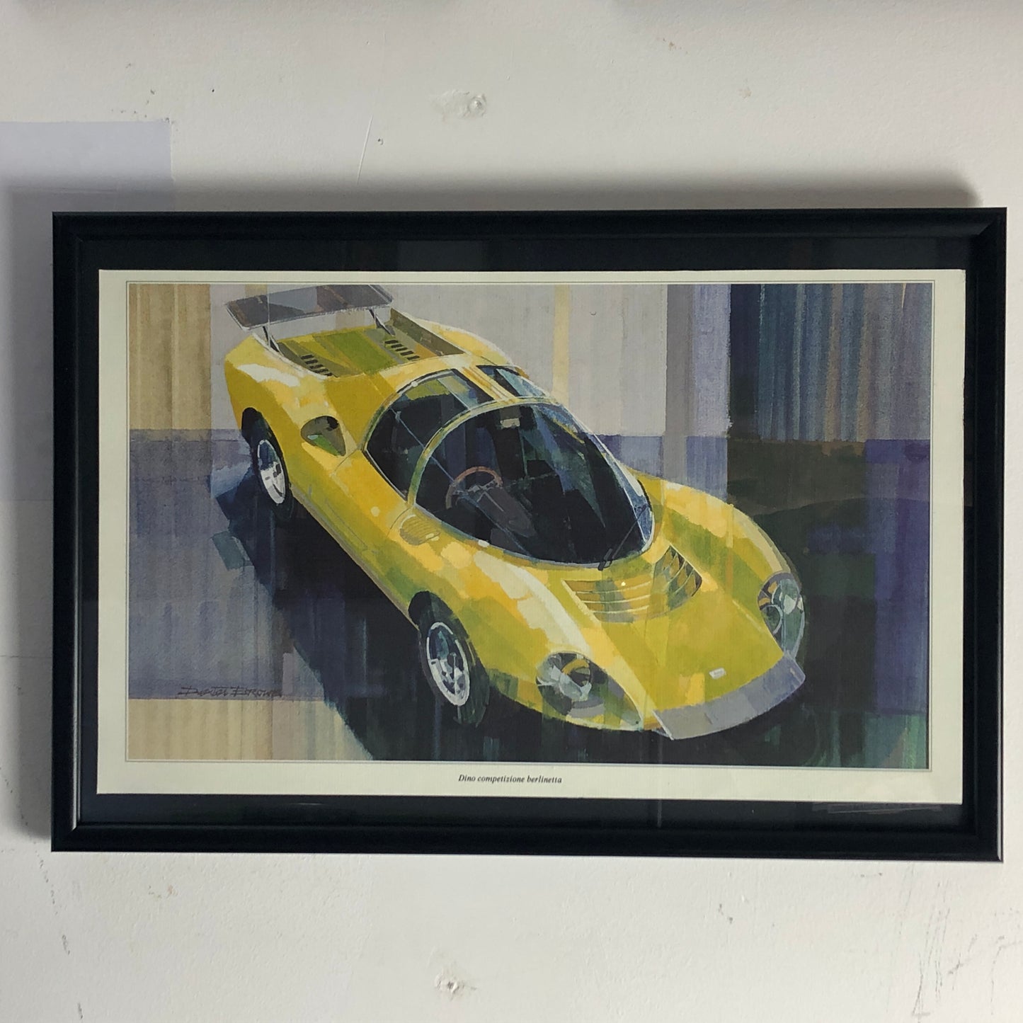 Ferrari, Stampe dei Dipinti di Dexter Brown realizzati per Ferrari, anno 1991 - Raggi's Collectibles' Automotive Art