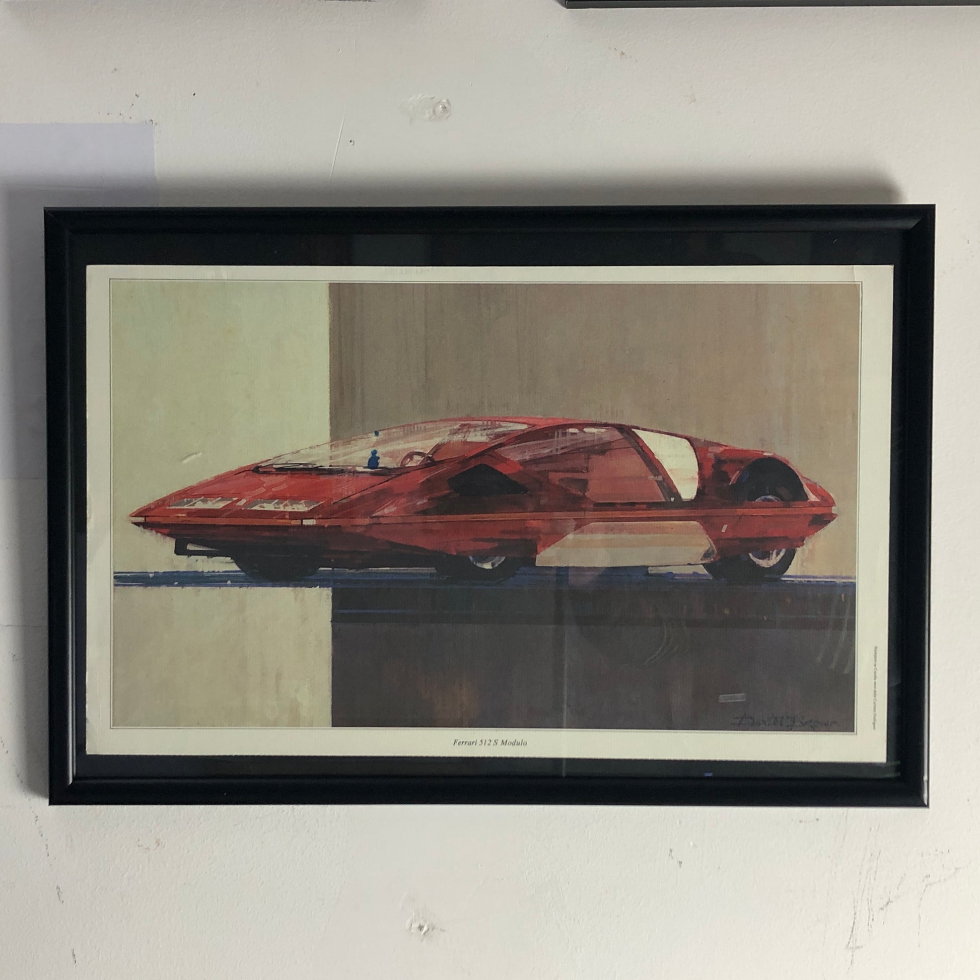 Ferrari, Stampe dei Dipinti di Dexter Brown realizzati per Ferrari, anno 1991 - Raggi's Collectibles' Automotive Art