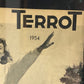Terrot, Pubblicità Anno 1954 Scooter Terrot con Specifiche Tecniche in Francese
