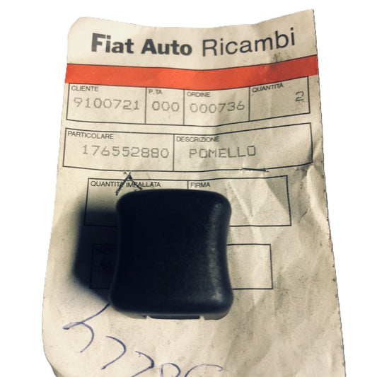 Lancia Thema Fiat Croma Pomello Nero Regolazione Altezza Cinture Sicurezza 176552880 60805144