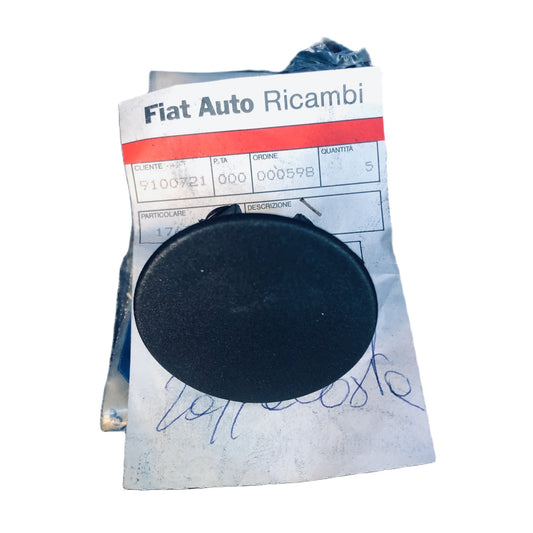 Lancia Dedra Fiat Tipo Tappo Bracciolo Anteriore Nero Nuovo Originale 176732880 176142280 - Raggi's Collectibles' Automotive Art