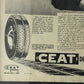 CEAT, Advertisement Year 1959 CEAT DB Tires with Caption in Italian