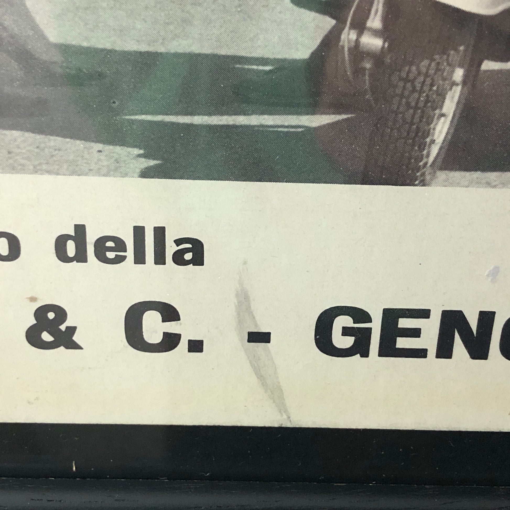 Piaggio, Pubblicità Anno 1960 Piaggio Vespa con Didascalia in Italiano - Raggi's Collectibles' Automotive Art