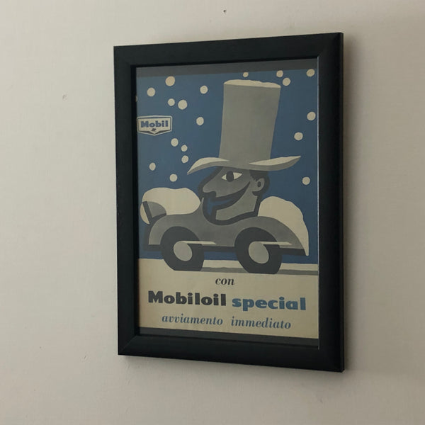 Mobil, Advertising Year 1960 Mobiloil Special Instant Start