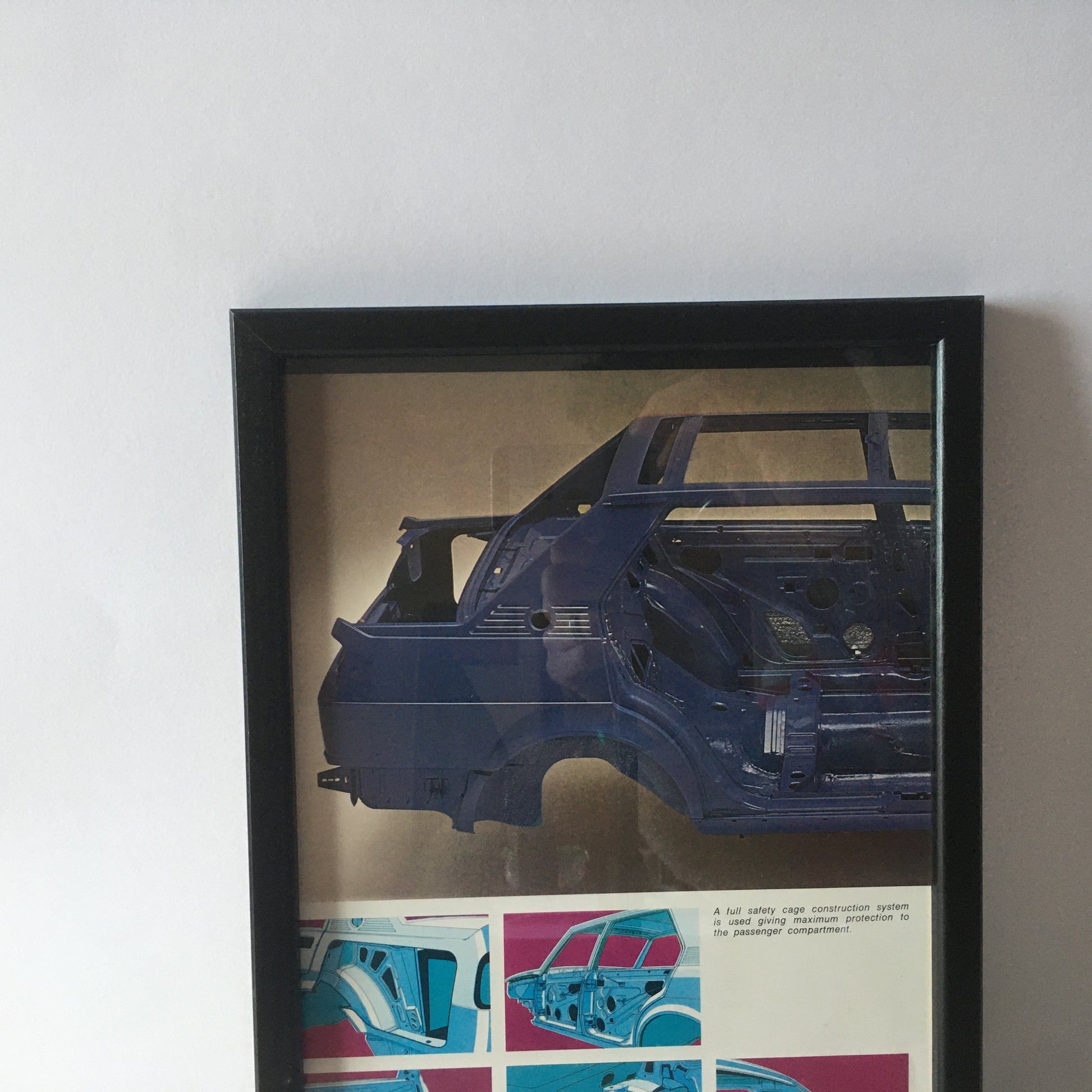 Alfa Romeo, Quadro Brochure Alfa Romeo Giulietta Frame - Raggi's Collectibles' Automotive Art