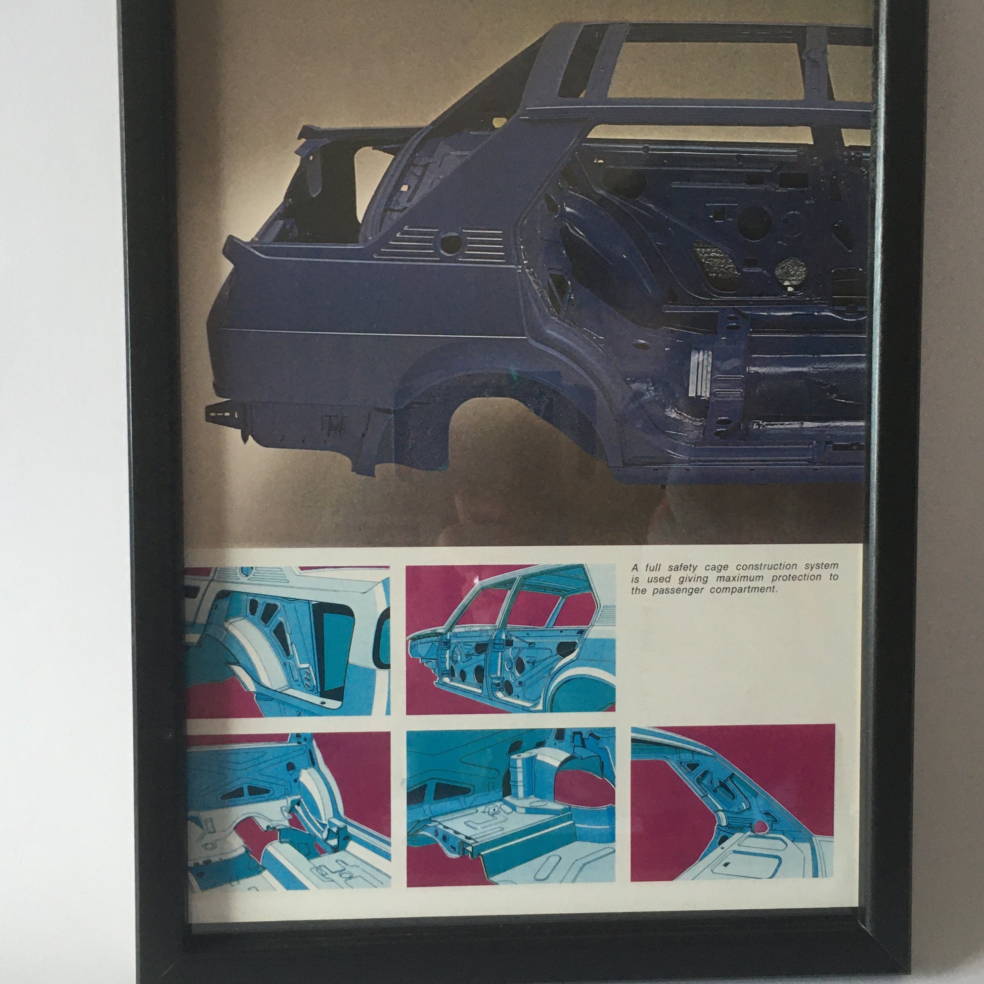 Alfa Romeo, Quadro Brochure Alfa Romeo Giulietta Frame - Raggi's Collectibles' Automotive Art