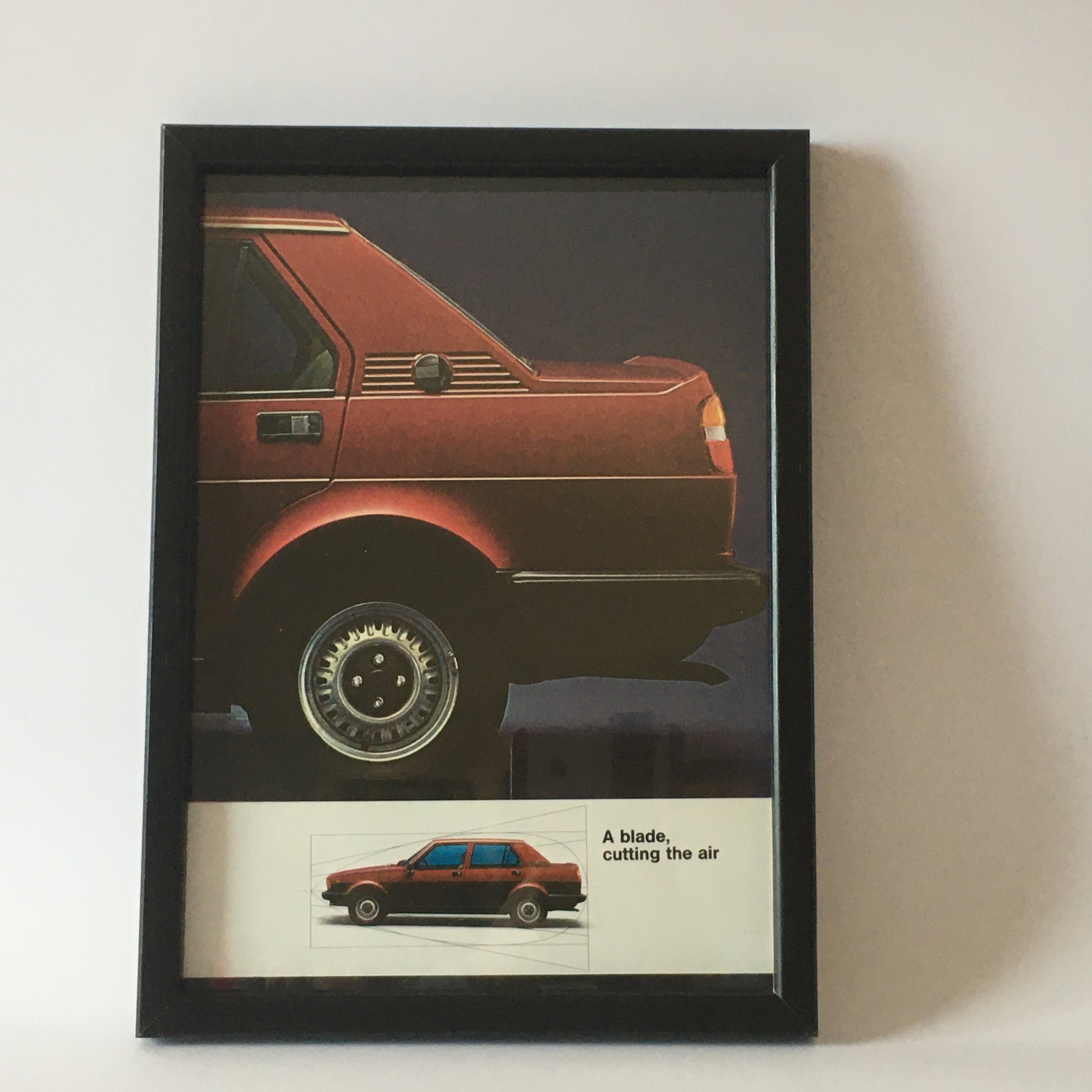 Alfa Romeo, Quadro Brochure Alfa Romeo Giulietta Art Work - Raggi's Collectibles' Automotive Art