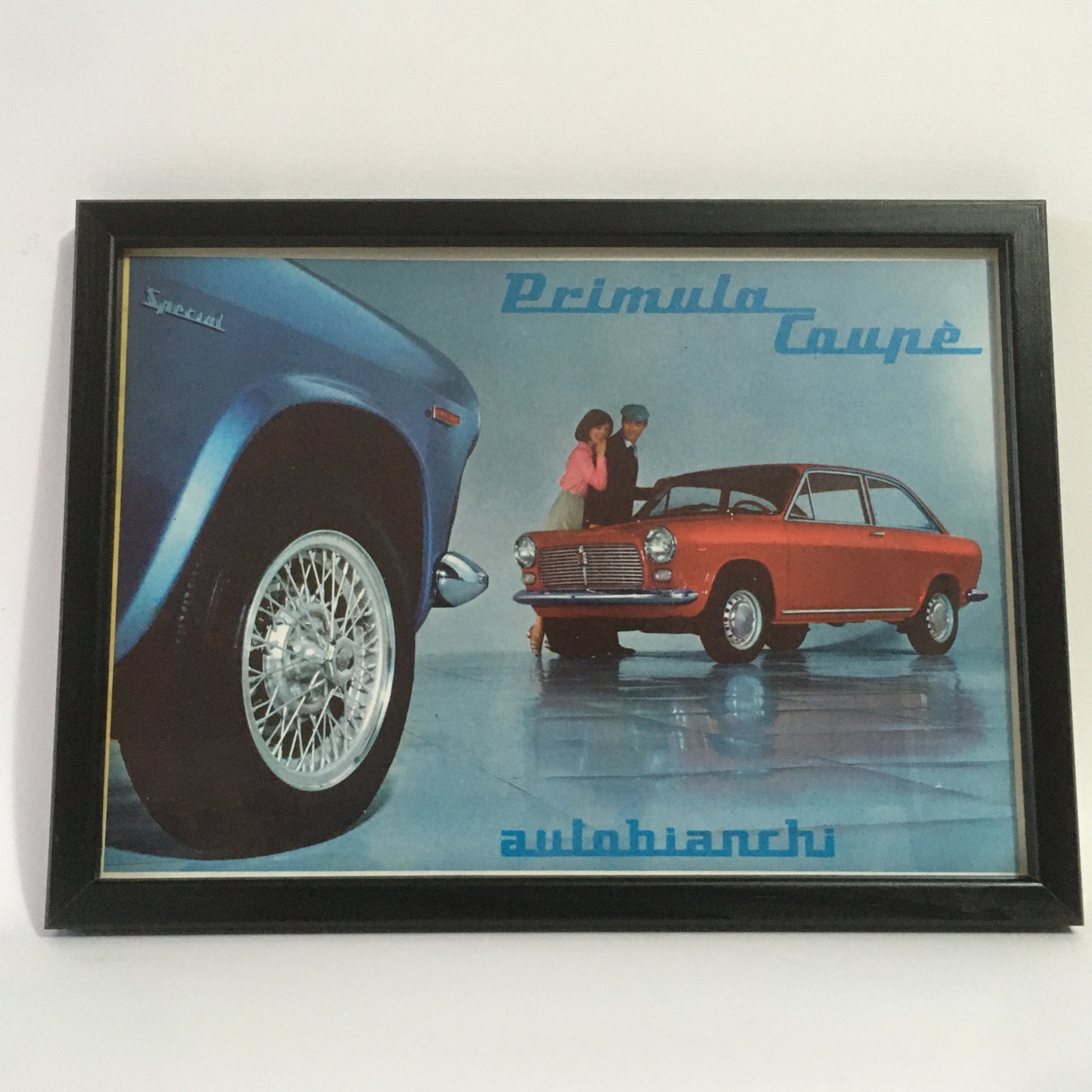 Autobianchi, Quadro / Brochure Autobianchi Primula Coupé - Raggi's Collectibles' Automotive Art