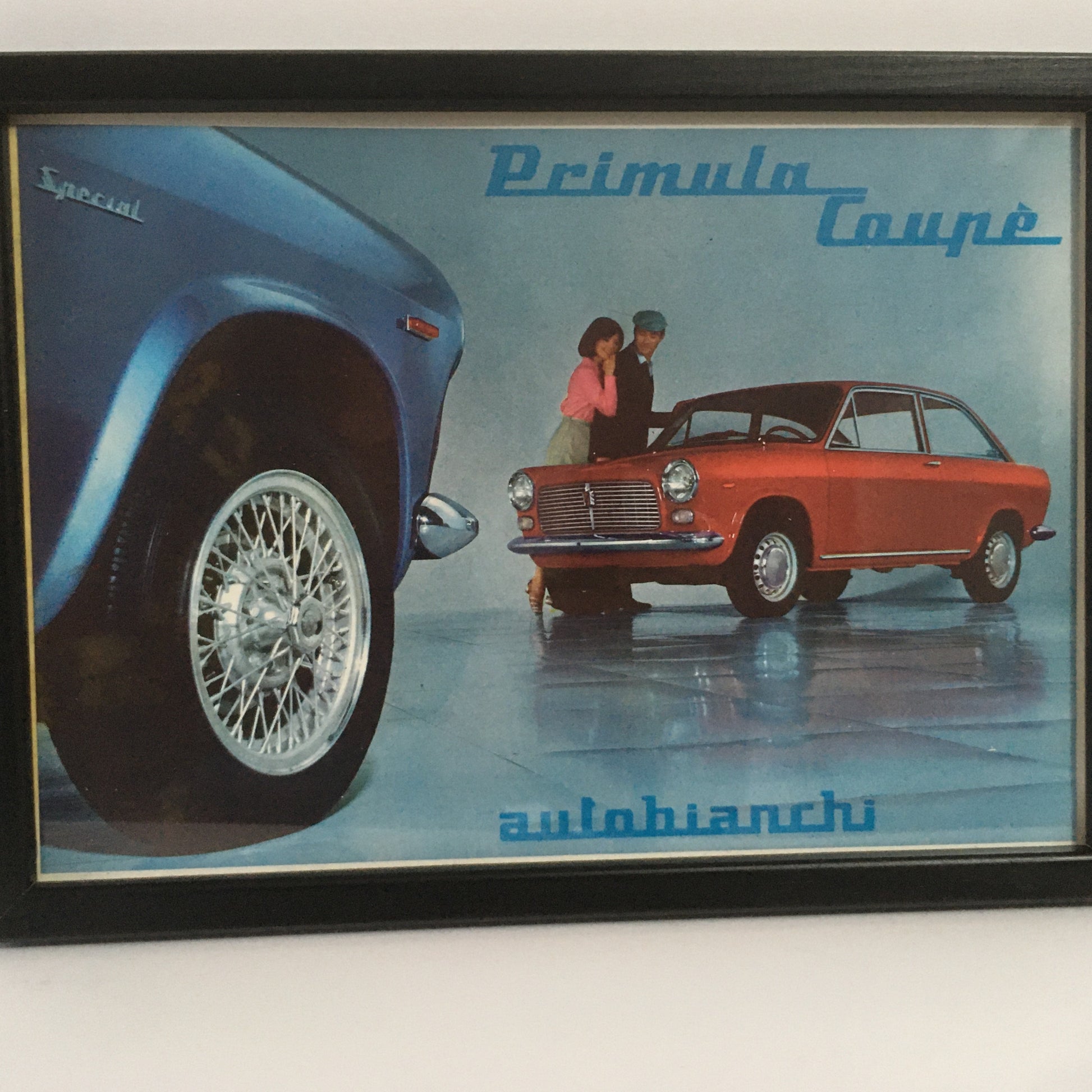 Autobianchi, Quadro / Brochure Autobianchi Primula Coupé - Raggi's Collectibles' Automotive Art