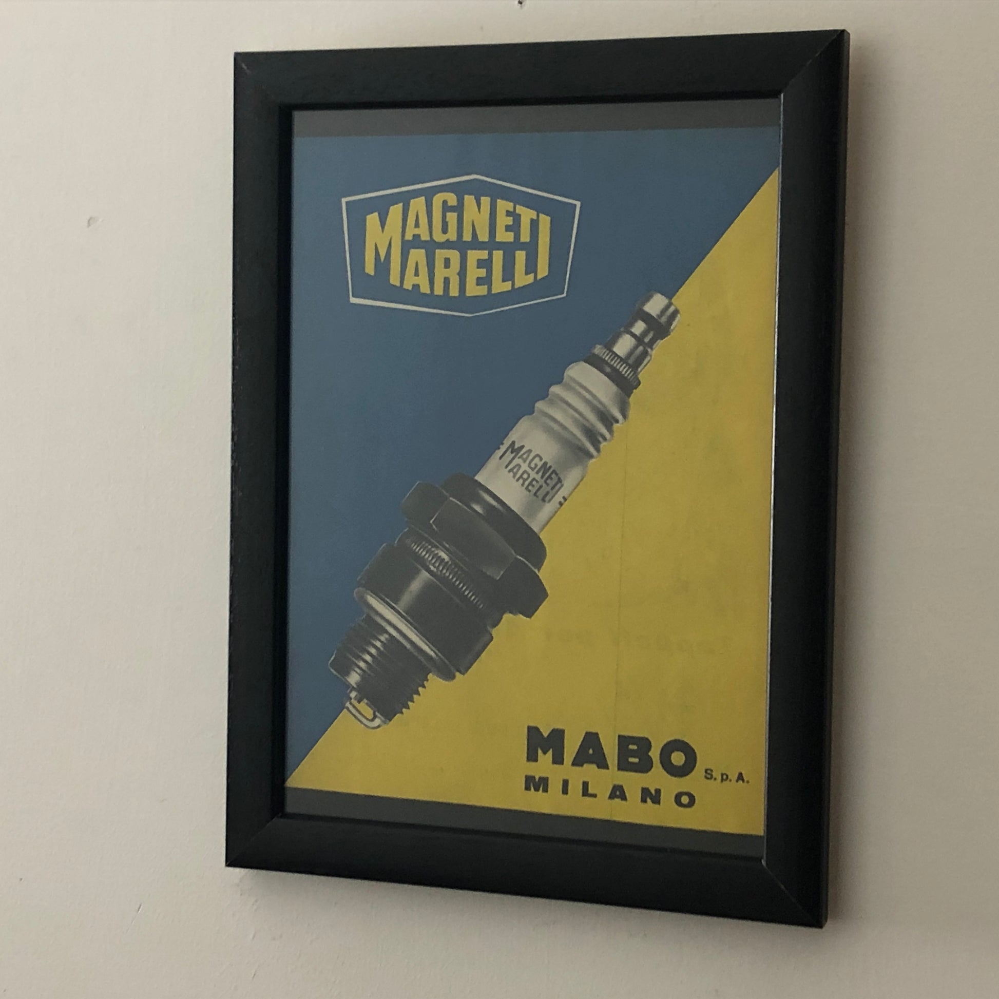 Magneti Marelli, Pubblicità Anno 1960 Candele Magneti Marelli - Raggi's Collectibles' Automotive Art