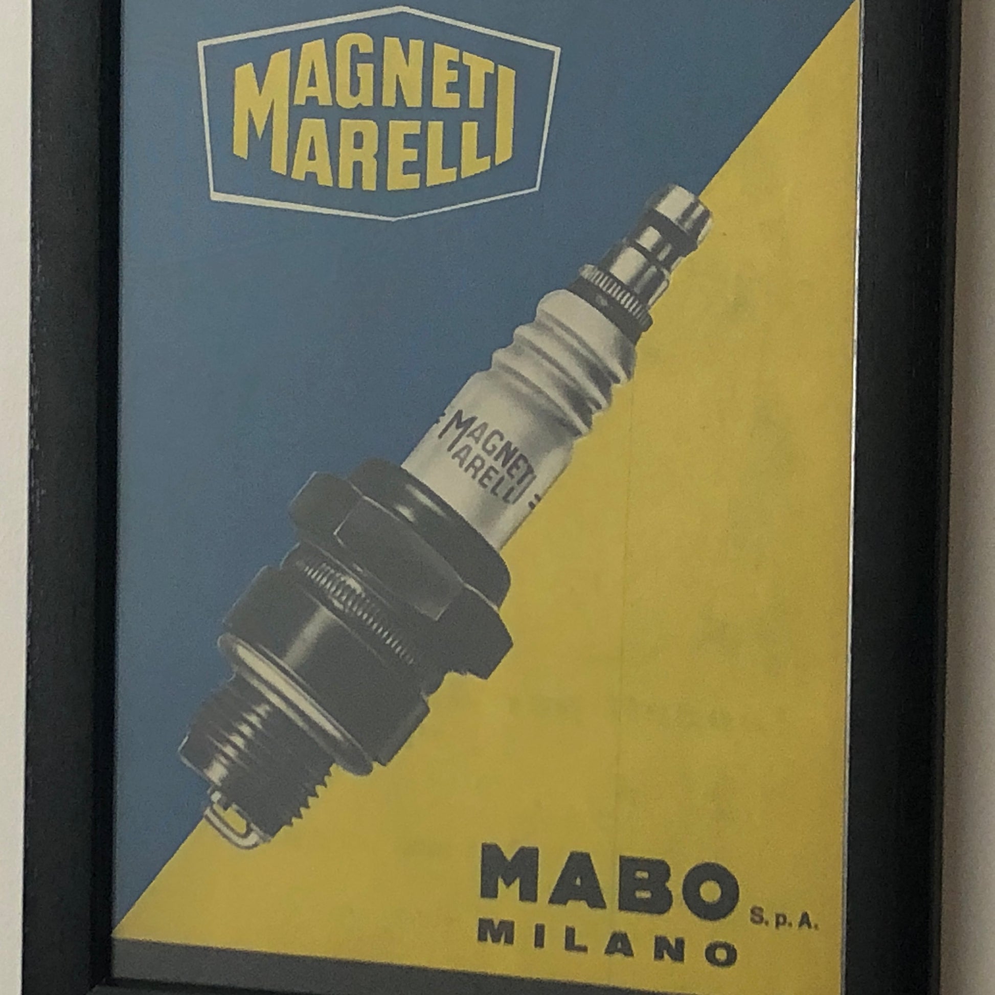 Magneti Marelli, Pubblicità Anno 1960 Candele Magneti Marelli - Raggi's Collectibles' Automotive Art