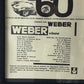 Weber, Pubblicità Anno 1960 Carburatori Weber Campione del Mondo Disegnata da Antonio de Giusti