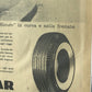 Goodyear, Advertisement Year 1960 Goodyear Super Deluxe Tires with Caption in Italian