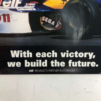 Renault Williams F1 Poster With Each Victory We Built the Future World Champion 1992 1993 Alain Prost - Raggi's Collectibles' Automotive Art