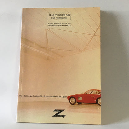 Zagato, Brochure Asta Speciale Carrozzeria Zagato con Autografo di Elio ed Andrea Zagato - Raggi's Collectibles' Automotive Art