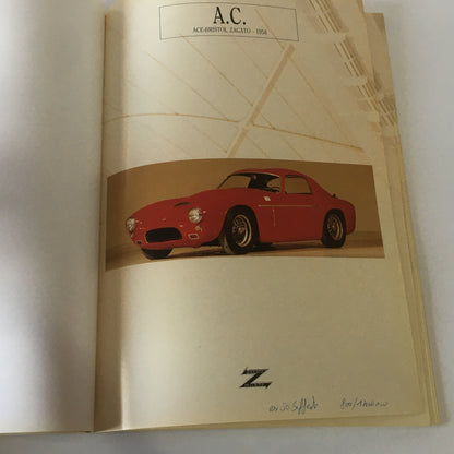 Zagato, Brochure Asta Speciale Carrozzeria Zagato con Autografo di Elio ed Andrea Zagato - Raggi's Collectibles' Automotive Art