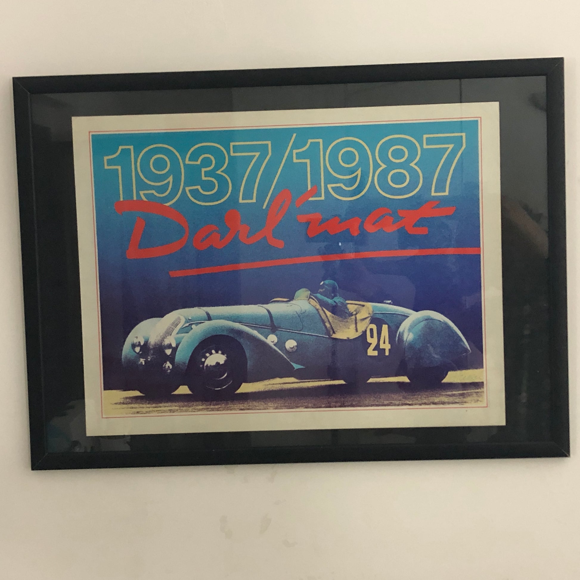 Peugeot Poster 1937/1987 Darl'mat - Raggi's Collectibles' Automotive Art