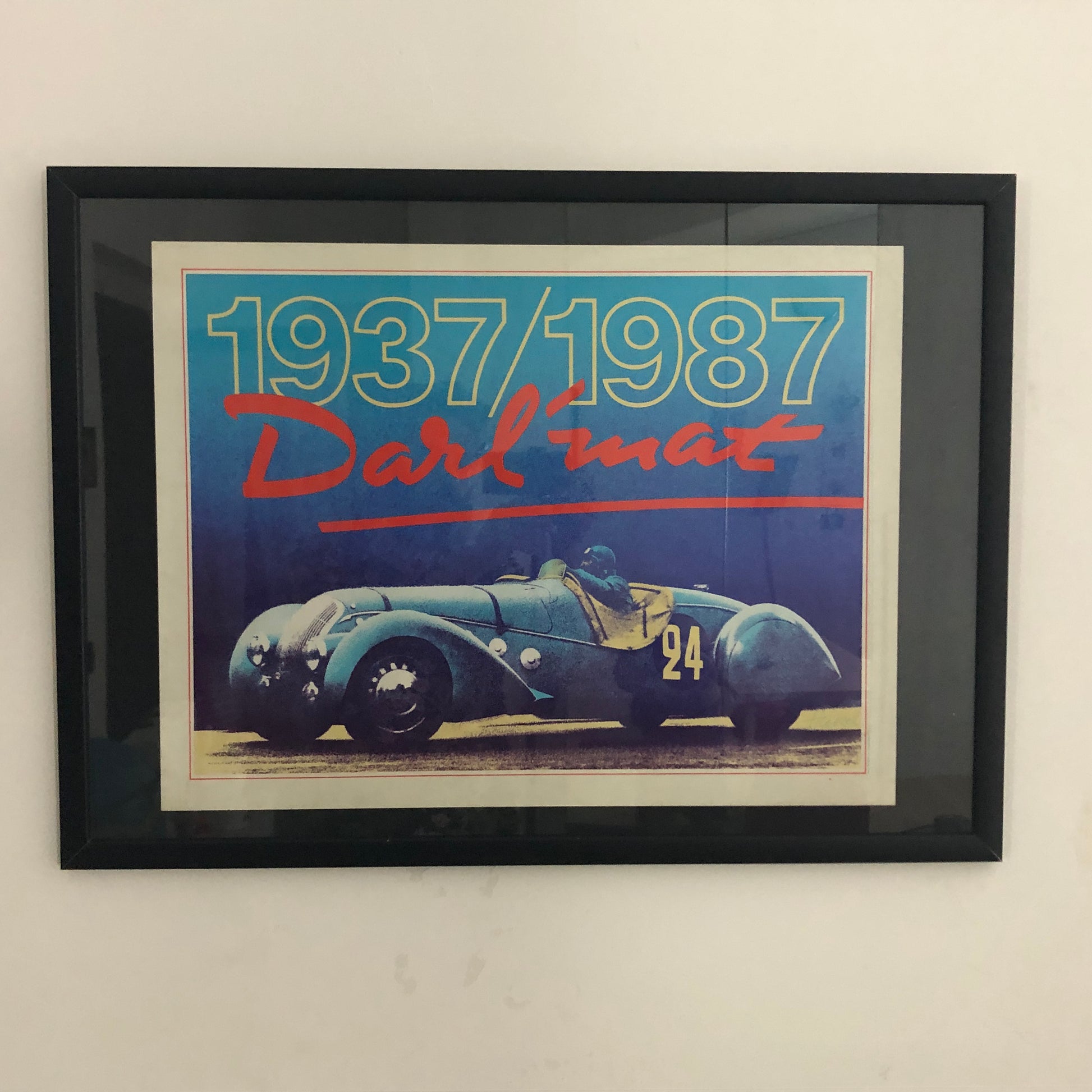 Peugeot Poster 1937/1987 Darl'mat - Raggi's Collectibles' Automotive Art