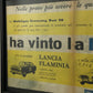 Lancia Pubblicità Anno 1959 Lancia Appia e Flaminia Vittoria Mobilgas Economy Run 59