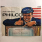 Philco, Pubblicità Manifesto Pubblicitario Philco Disegnato da Pierre Couronne e Stampata da R.L. Dupuy. Anni '50 '60 - Raggi's Collectibles' Automotive Art