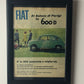 FIAT, Advertising Year 1960 FIAT 600 D Paris Motor Show