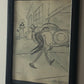 Automobilia, Humorous Drawing by Al Ross Year 1960 Published in Esquire Magazine