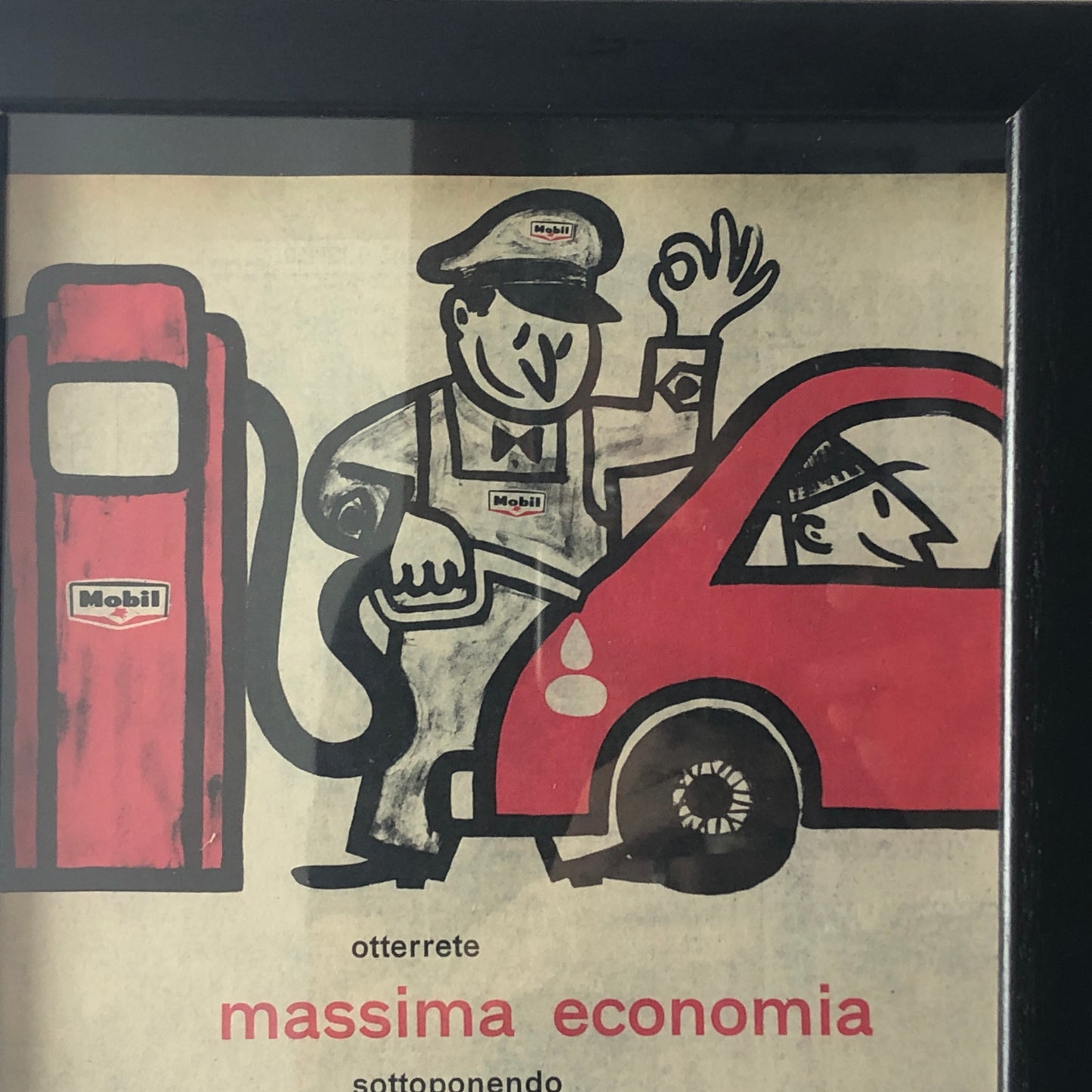 Mobil, Advertising Year 1959 Maximum Economy with the Mobil Service