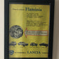 Lancia, Advertising Year 1960 All Lancia Flaminia have disc brakes