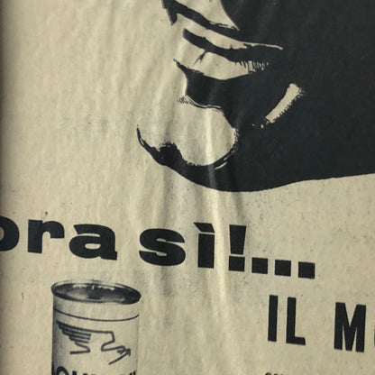 Aquila Raffineria Oli Minerali Trieste, Pubblicità Anno 1960 Aquiloil Petroli Aquila - Raggi's Collectibles' Automotive Art