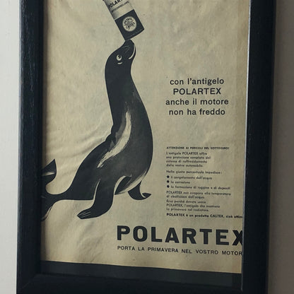 Petrol Caltex, Pubblicità Anno 1960 Petrol Caltex Antigelo Polartex - Raggi's Collectibles' Automotive Art