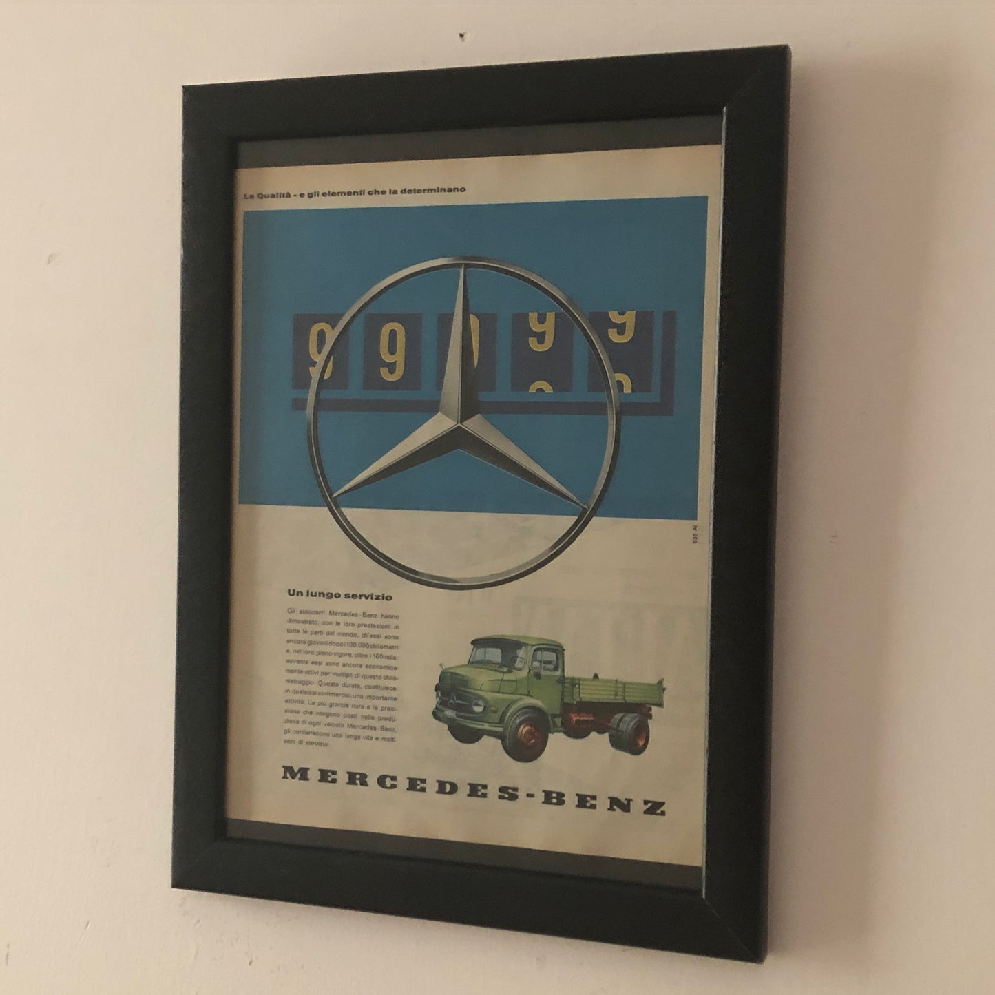 Mercedes-Benz, Advertising Year 1960 Mercedes-Benz Long Service