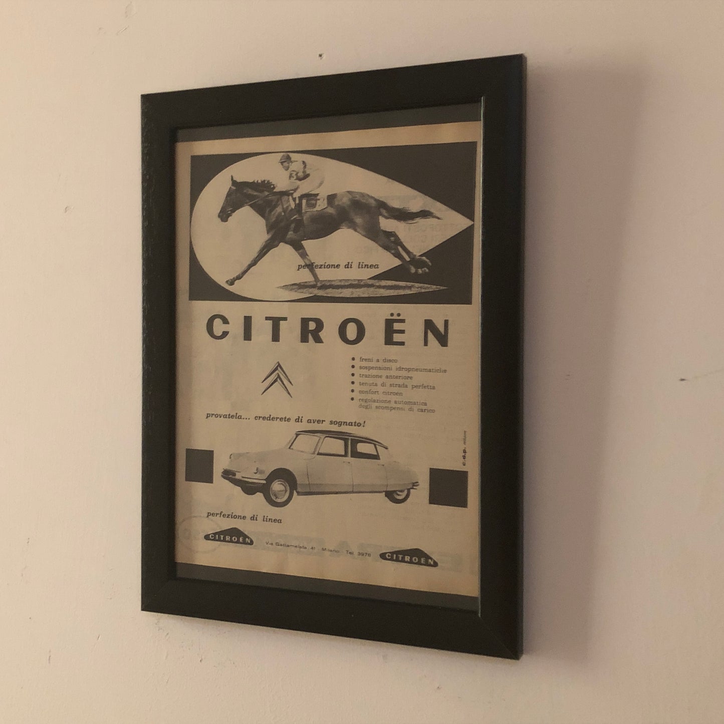 Citroën, Advertisement Year 1960 Citroën DS
