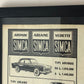 SIMCA, Advertising Year 1960 SIMCA Aronde, Ariane, Vedette with Price List