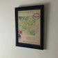 Esso, Advertising Year 1960 Special Edition Esso Road Map of Rome