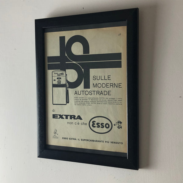 Esso, Advertising Year 1960 Esso Extra on Modern Motorways