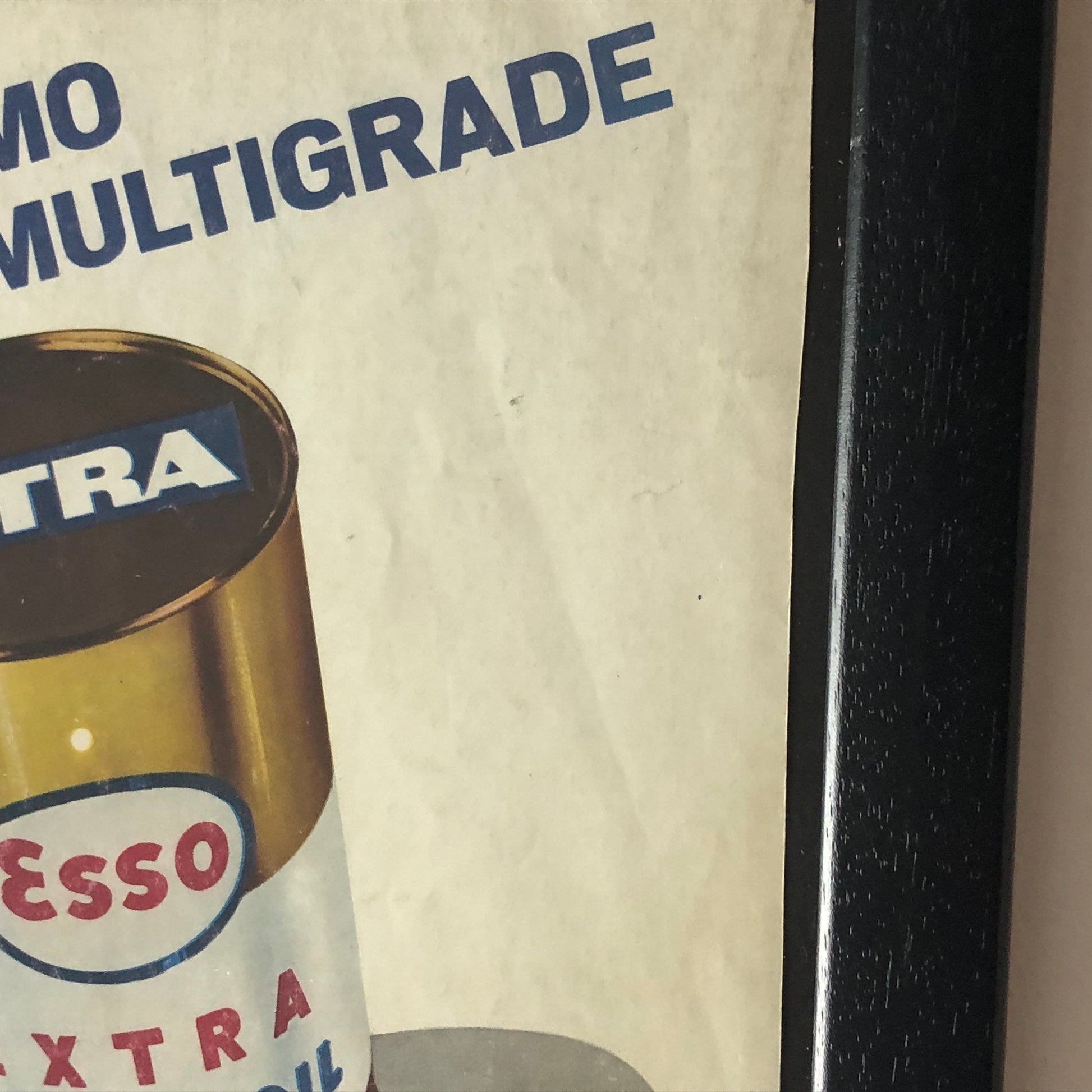 Esso, Pubblicità Anno 1960 Esso Extra Motor Oil il Primo Olio Multigrade - Raggi's Collectibles' Automotive Art