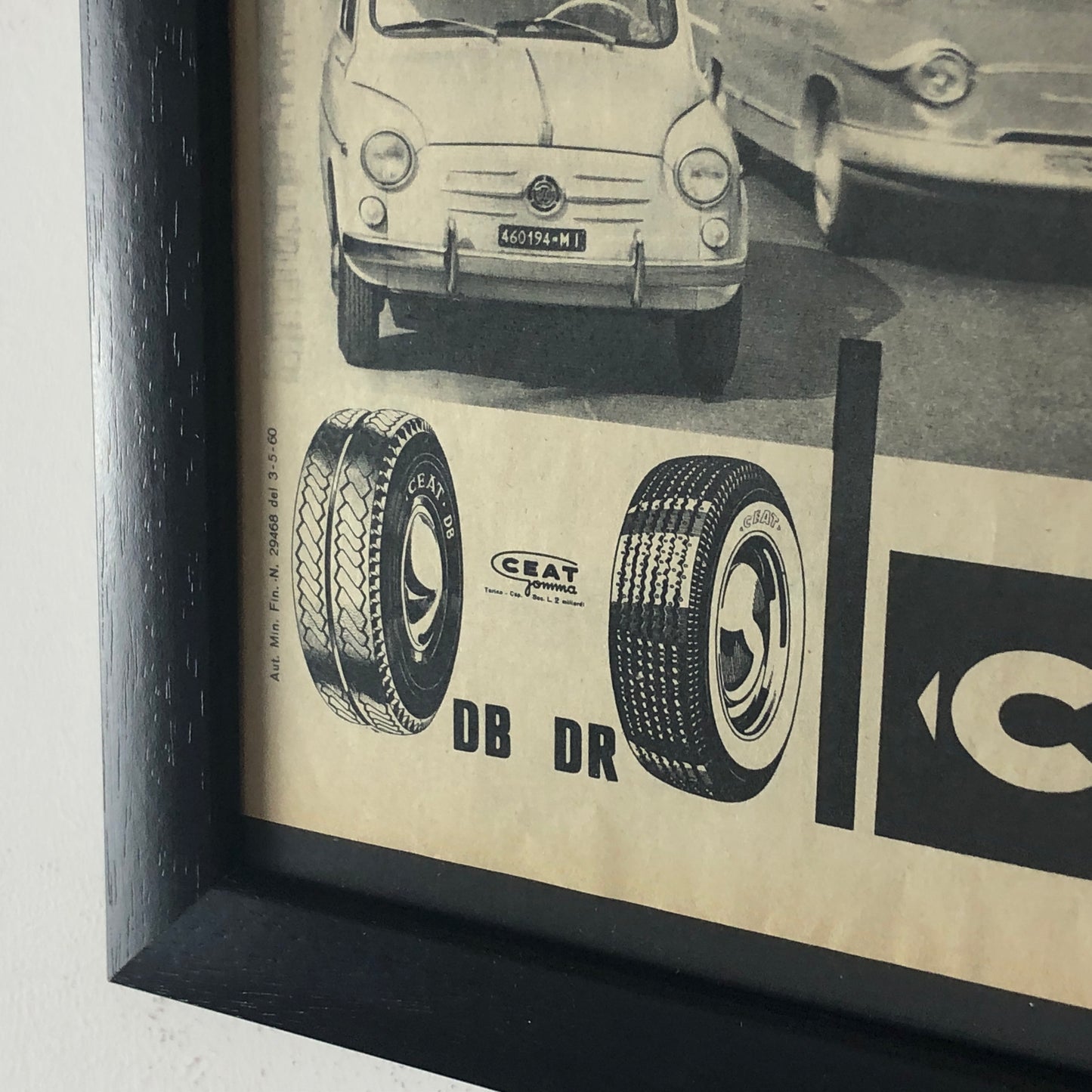 CEAT, Advertising Year 1960 CEAT DB and DR tyres