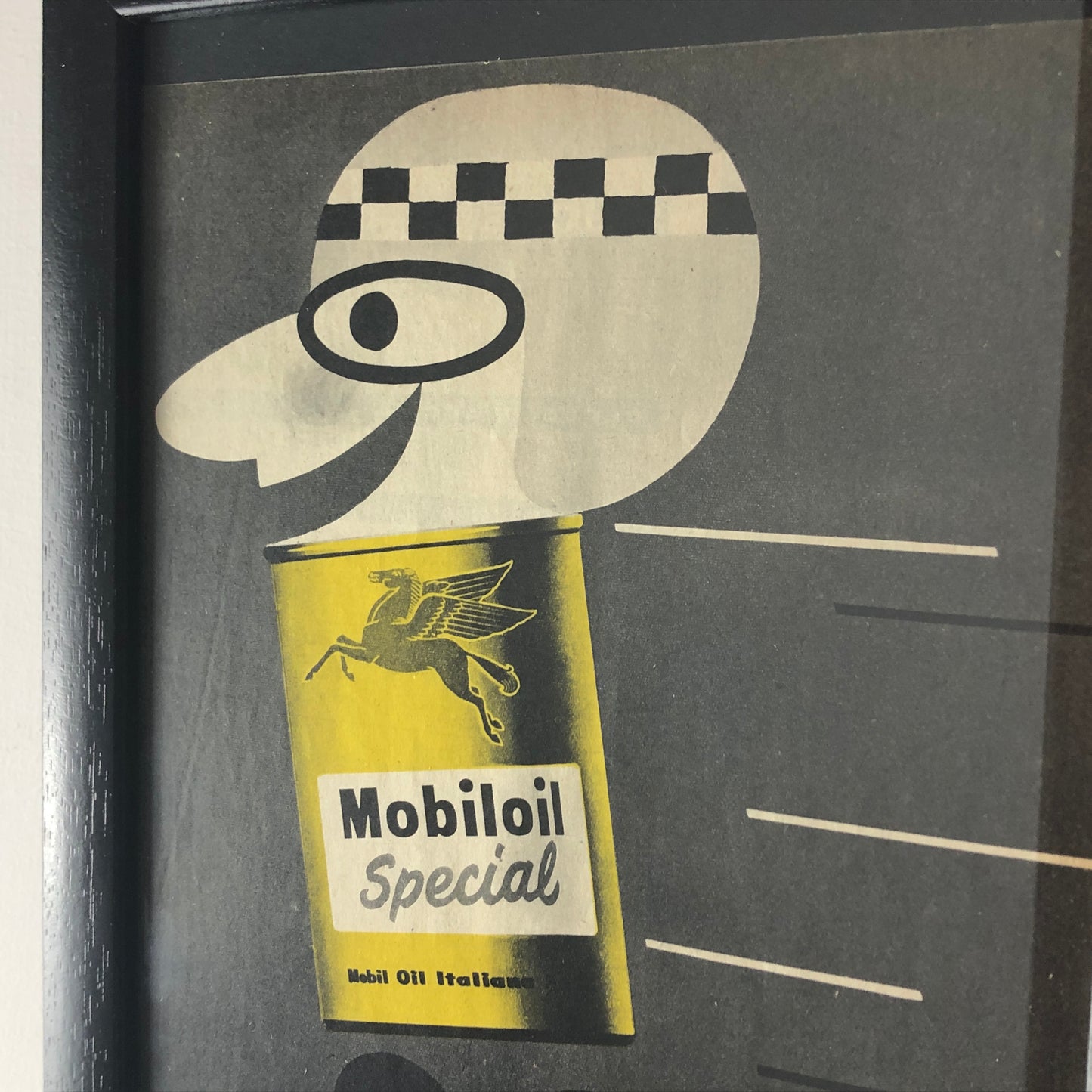 Mobil, Pubblicità Anno 1960 Mobiloil Special Sempre Imitato Mai Raggiunto